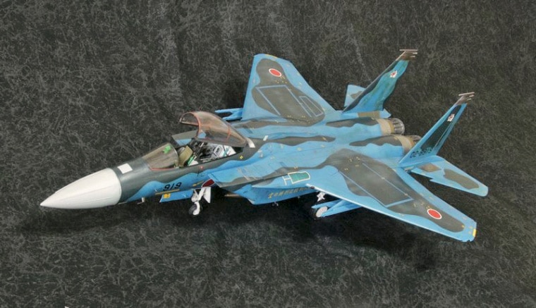 1/144 技mix F-15J 迷彩塗装モデル 1/144 技mix F-15J 迷彩塗装モデル