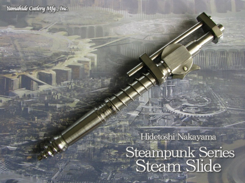 中山 英俊 作 スチームパンク ボールペン ボルトアクション カスタム