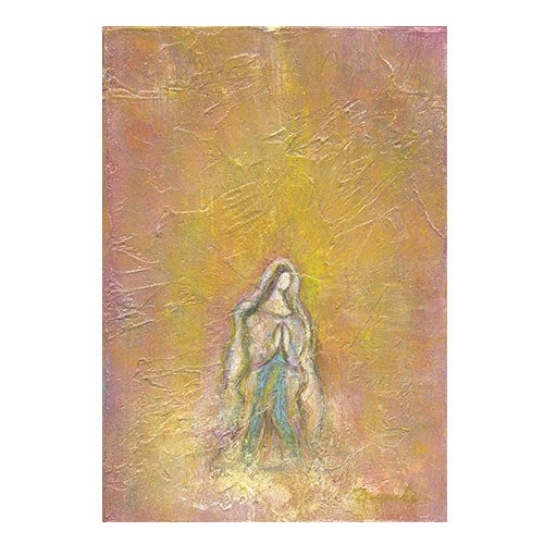 はせくらみゆき セイクリッドアート「ルルドの聖母」