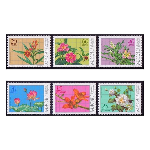 3144 外国切手 マカオ 澳門 1995年センザンコウ 4連刷 3144 外国切手