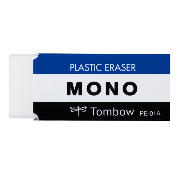 文房具 『モノ消しゴム ブラック PE-01AB』 Tombow トンボ鉛筆 画材
