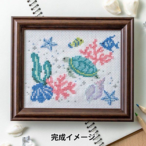 刺しゅうキットセール】 刺しゅうキット 『きらめく日本の季節 夏涼み