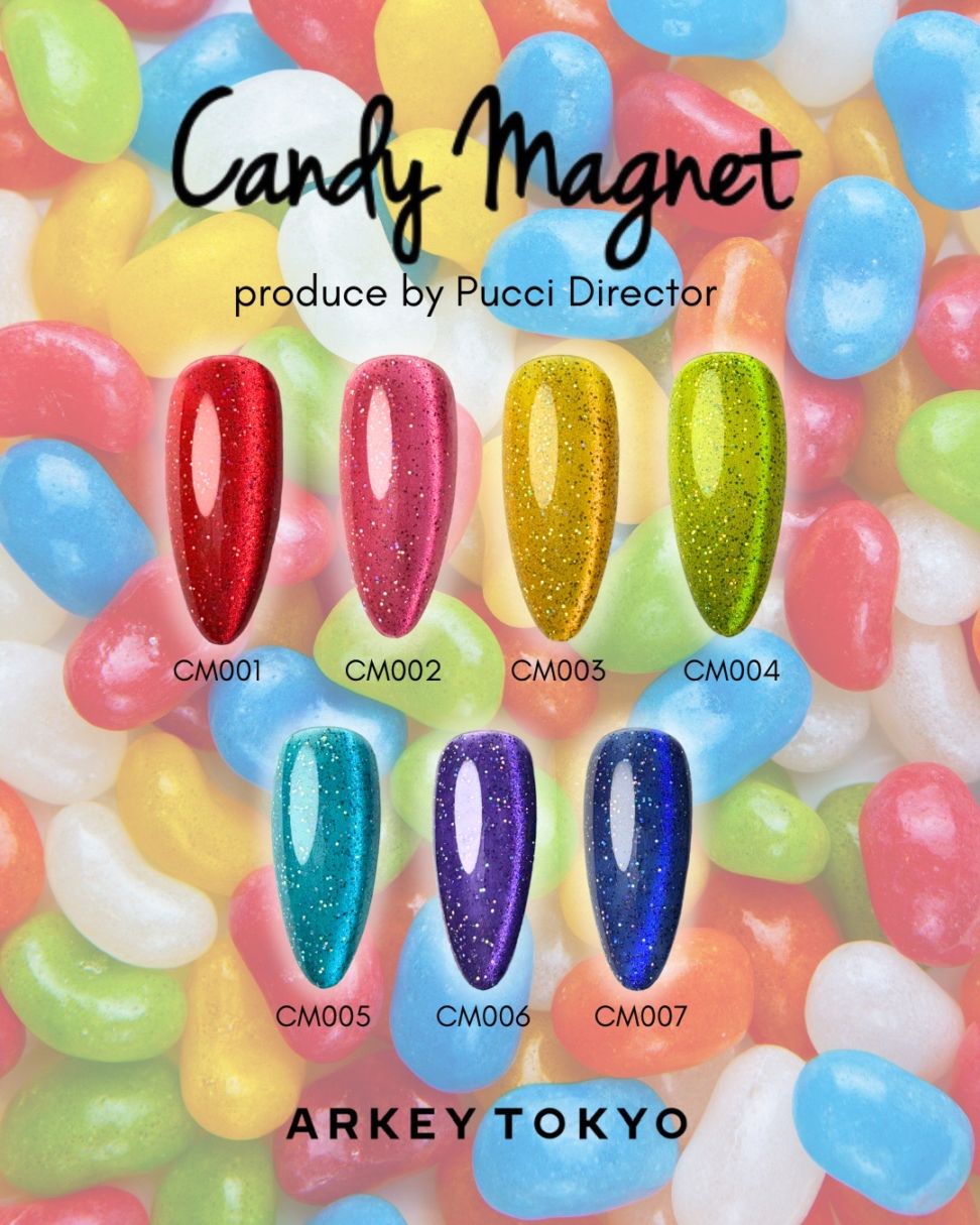 M マーティロ・マニュキャン 蛍光線 Candy Magnet series 【SET