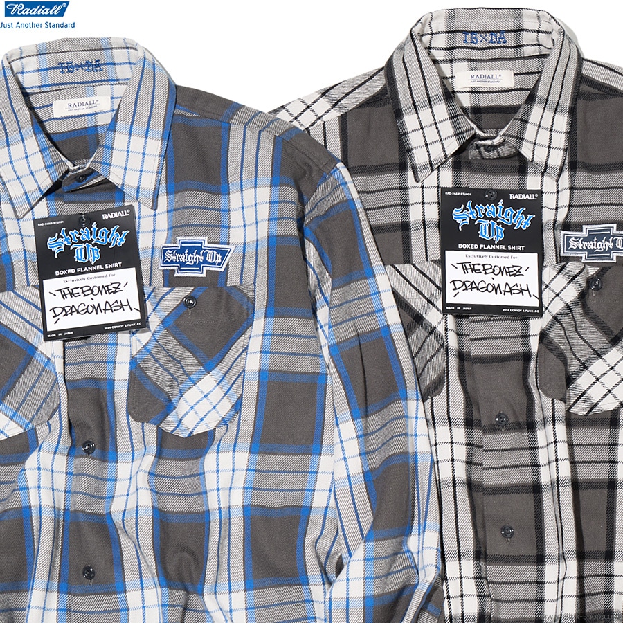 CLINK｜RADIALL Straight Up - C.P.O. SHIRT L/S (The BONEZ × Dragon