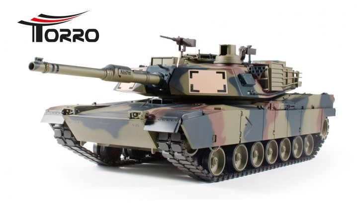 Torro/HengLong 1/16 M1A2エイブラムス 2.4GHz（金属ギアボックス