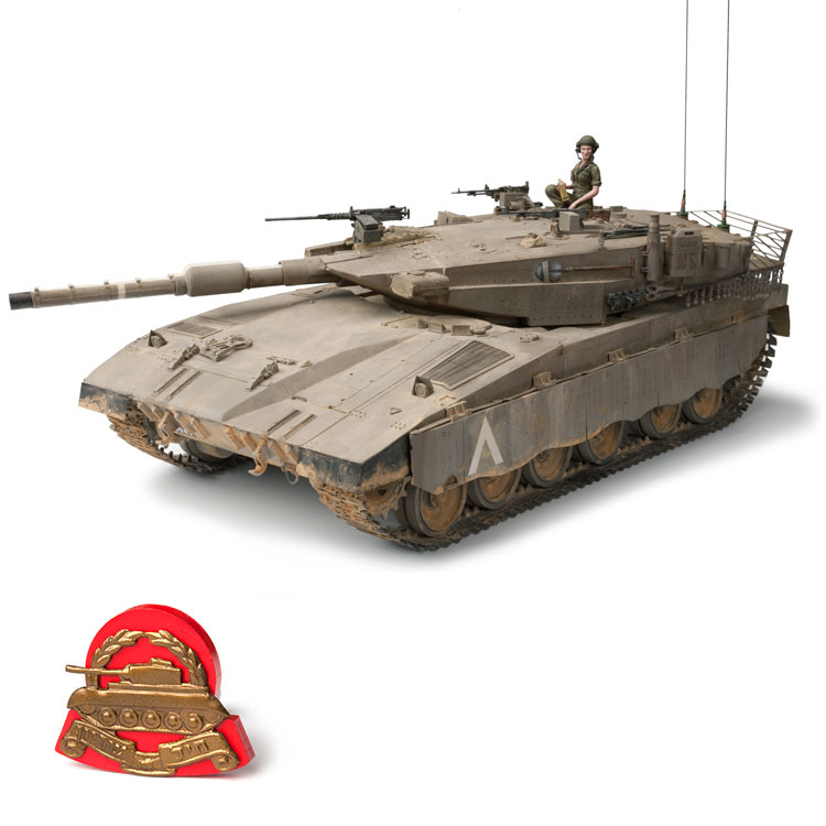 1/16戦車ラジコン イスラエルメルカバ ヘンロン3959-1基板7.0 1/16戦車