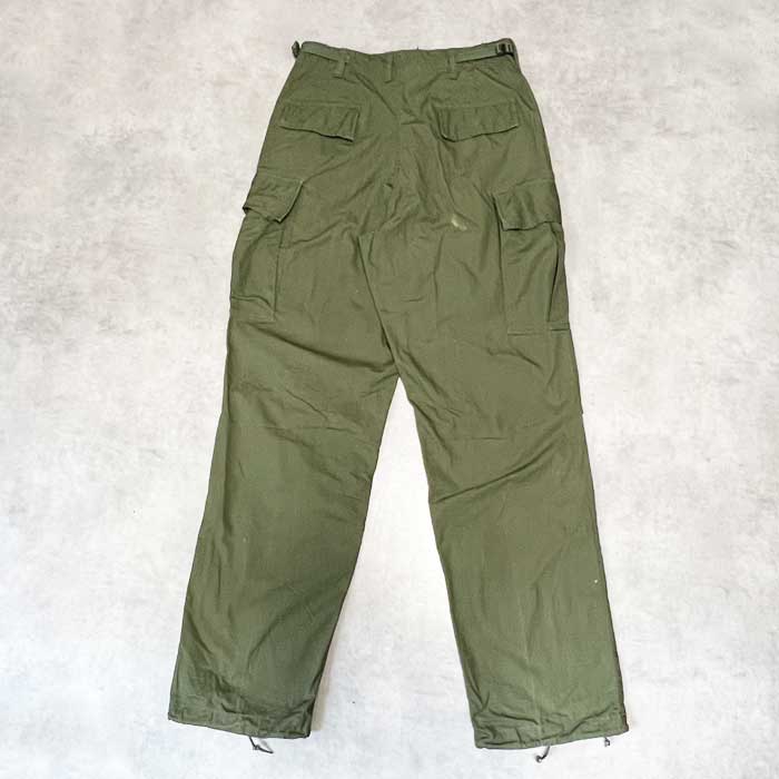 60's U.S.ARMY Jungle Fatigue Pants NON-RIP MEDIUM/LONG 60年代 U.S.