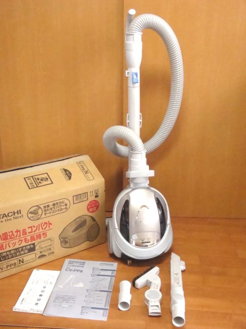 HITACHI 日立 掃除機KARUPACK CV-PA30 紙パック式 HITACHI CV-PA30(R) 美品