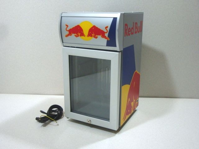 希少 専用スタンド付】RedBull小型冷蔵庫 ショーケース 非売品 RedBull