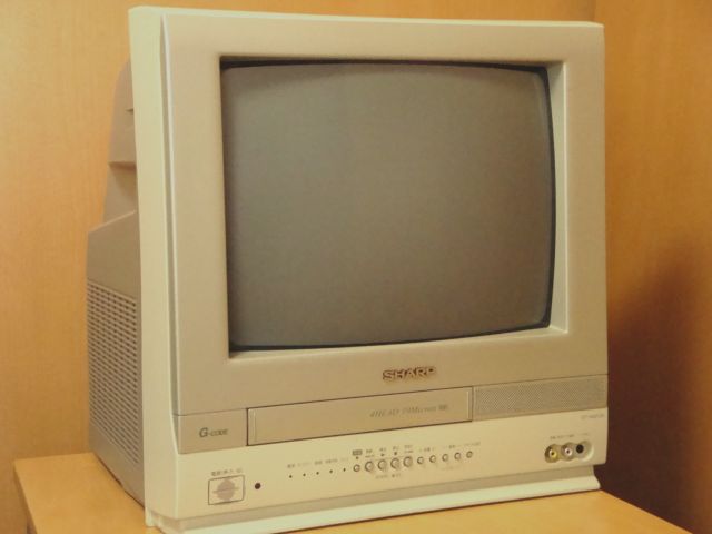SHARP VT-14GY20 ブラウン管テレビデオ SHARP シャープ 14型 ビデオ