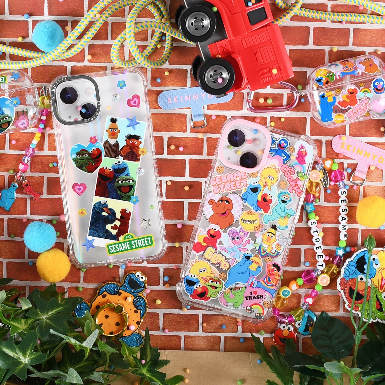 iPhone用ケース セサミストリート オールスター 4カット | iPhone用