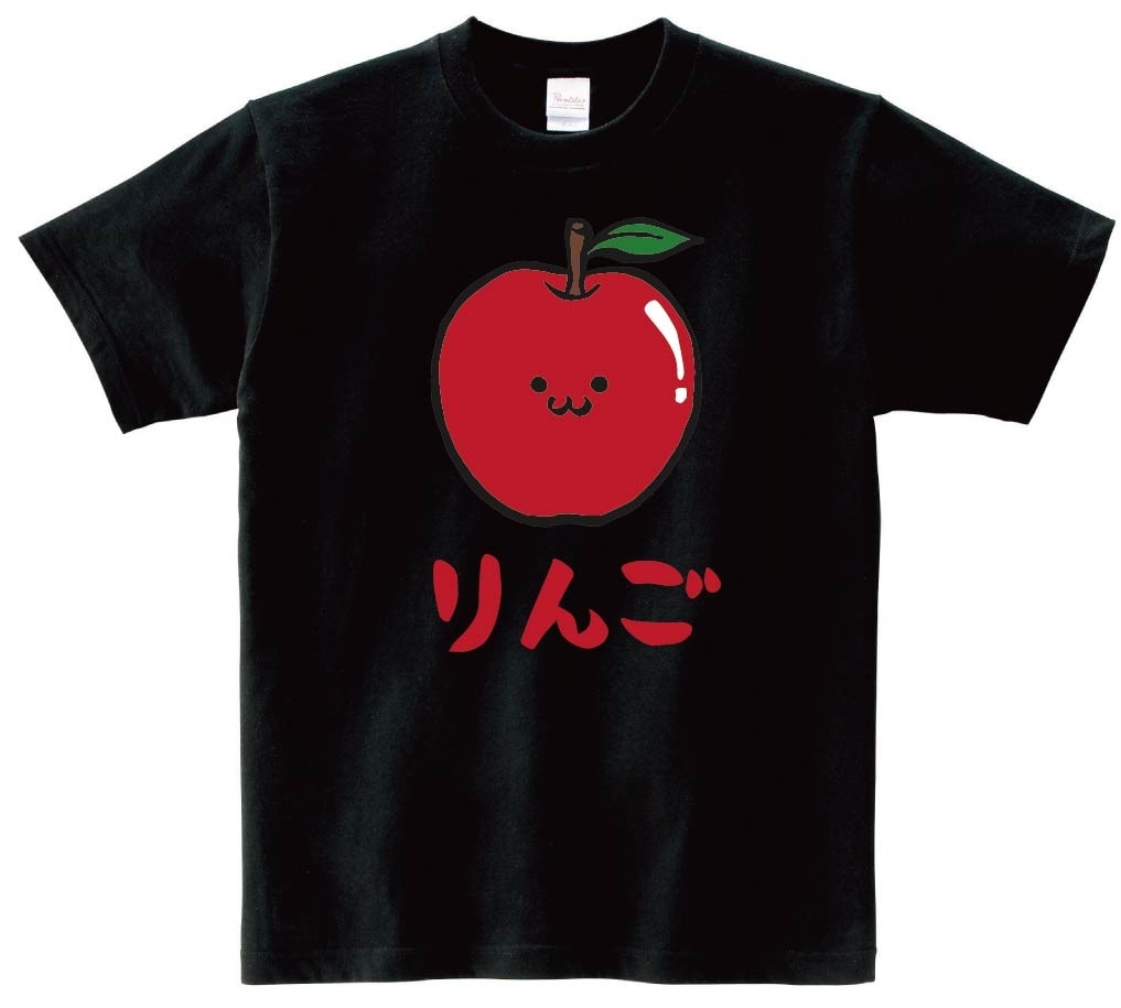 Suchmos リンゴ Tシャツ Lサイズ THE APPLE TEE BLACK | Suchmos