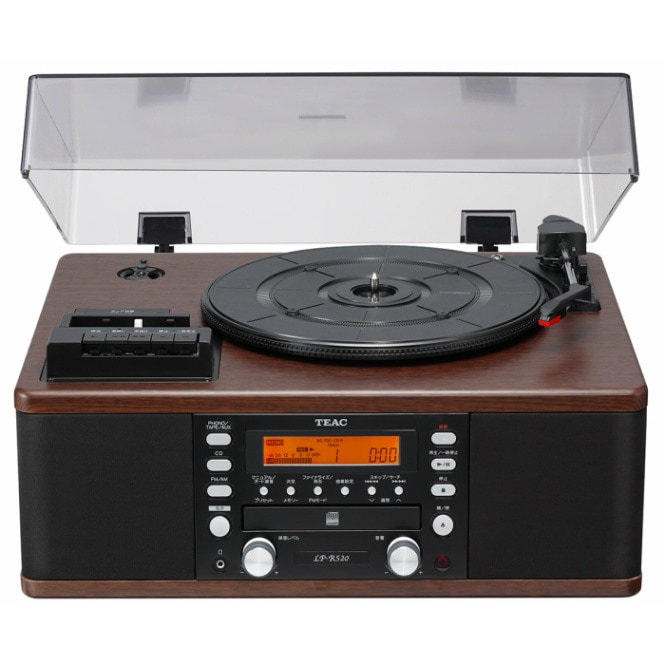 LP-R520 ターンテーブル/カセットプレーヤー付CDレコーダー TEAC