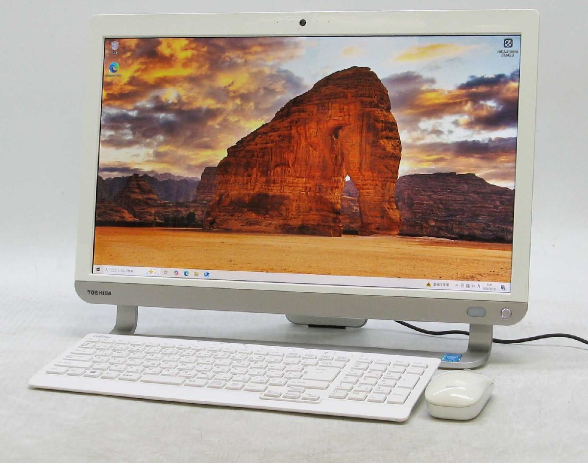 TOSHIBA 一体型 デスクトップPC Windows10 オールインワンデスクトップ