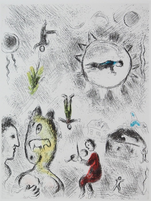シャガール絵画 1976