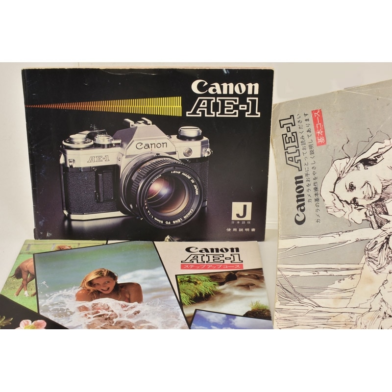 Canon AE-1 一眼レフカメラ +付属品一式付 Canon AE-1 一眼レフカメラ