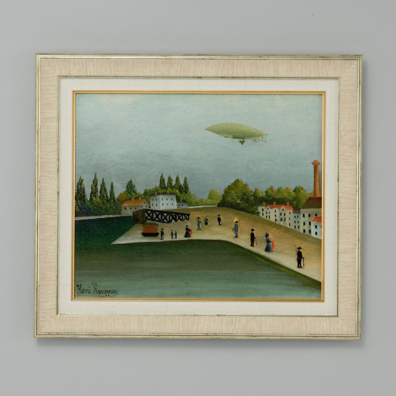 複製画/アンリ・ルソー《イヴリー河岸》｜アーティゾン美術館