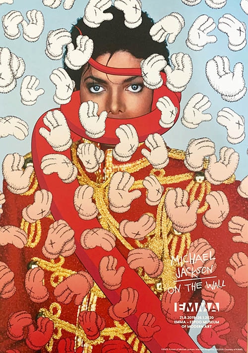 Michael Jackson ON the Wall（カウズ） ポスター販売のアズポスター