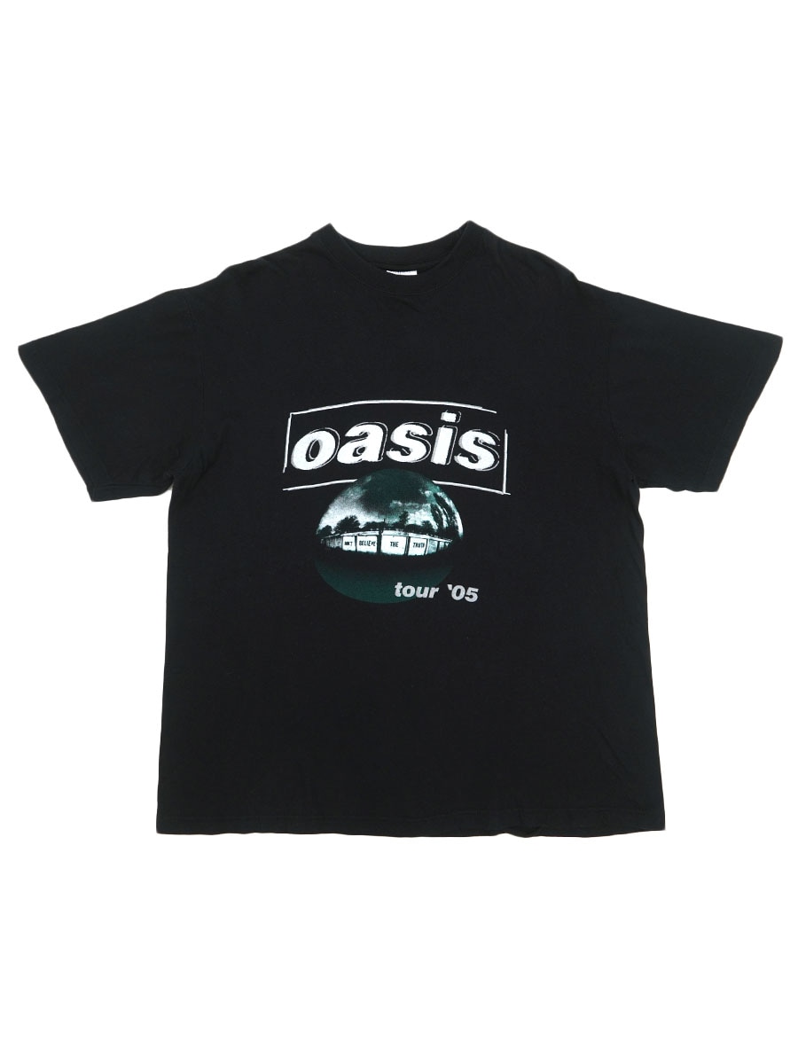 oasis 2005 ツアー バンド Tシャツ ブラック 当時 オアシス oasis 2005