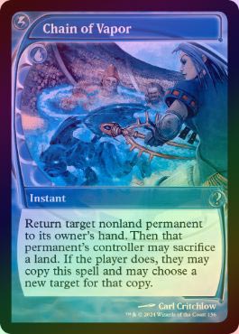 MTG 蒸気の連鎖/Chain of Vapor オンスロート 英語 foil Chain of