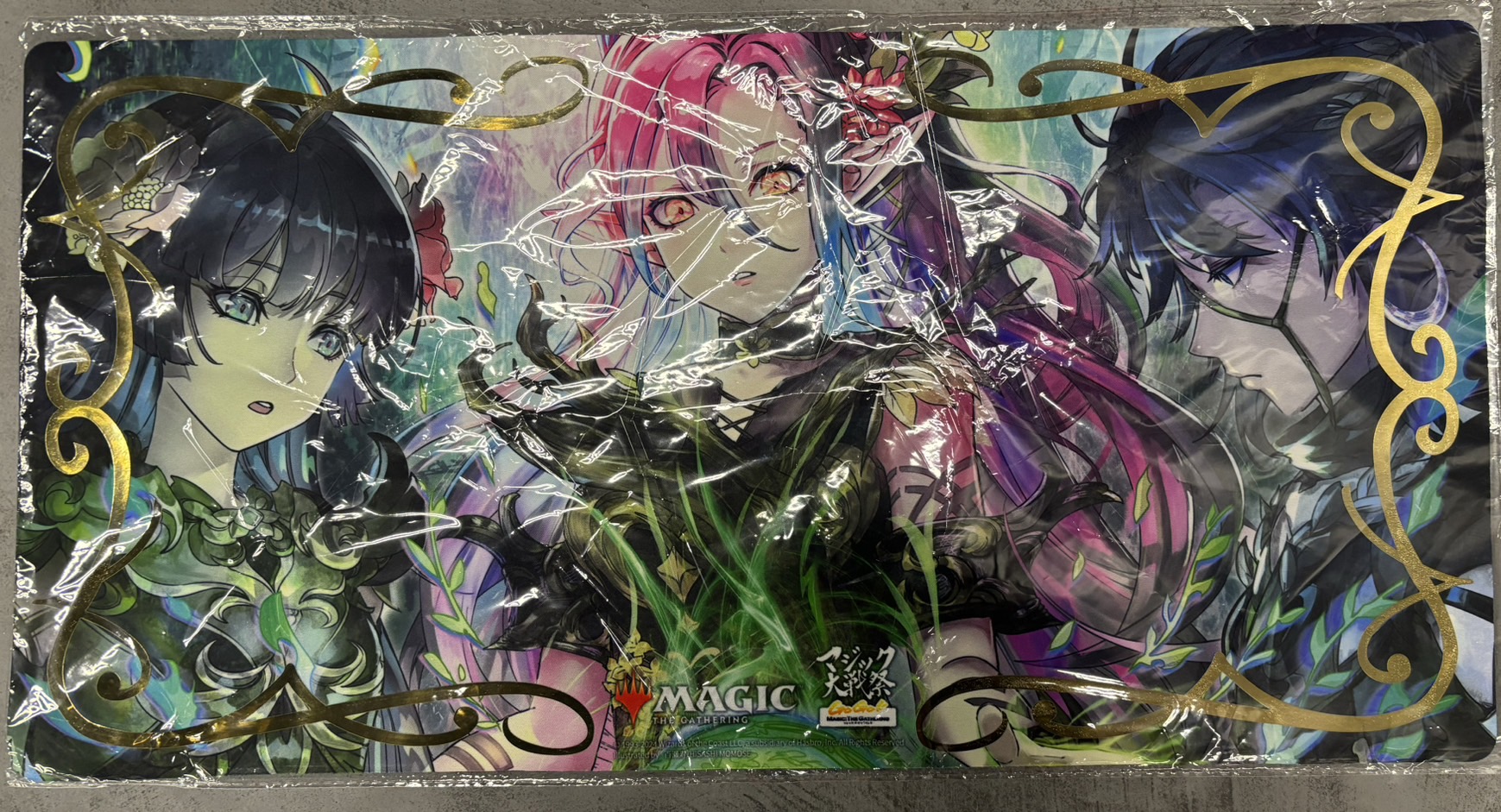 Mtg ラノワールのエルフ プレイマット セット マジック対戦祭