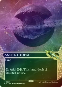 MTG 古えの墳墓 日本語版ギャラクシーfoil 星景 MTG【星景】古えの墳墓