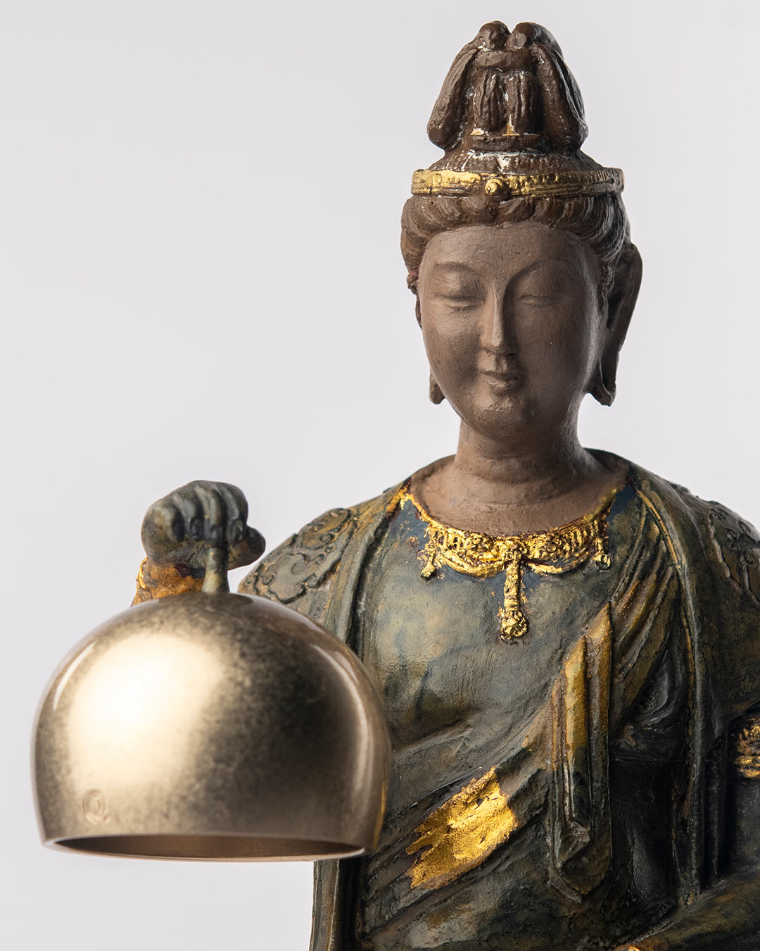 仏像】音声菩薩 天上の響き 喜多敏勝原型 | 日本の手技,高岡銅器の仏像