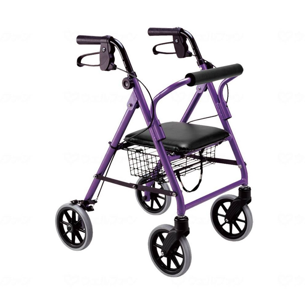 歩行車ハッピーミニ トール パールホワイト ｜ シルバーカー・歩行器