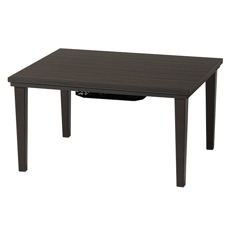 こたつテーブル コンパクト【Arula】アルラ 長方形 75×60cm｜ベッド