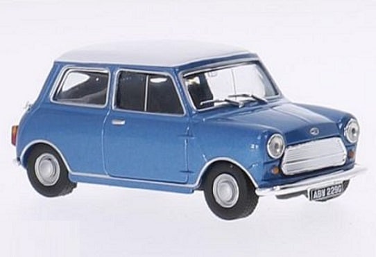 1/43 Mini Morris Cooper S 1967 ミニ モーリス クーパー S 青