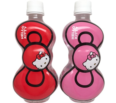 Rady 非売品 Hello Kitty キャラクター型ボトル 2色セット