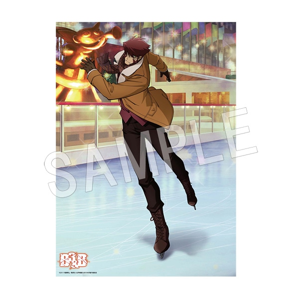 血界戦線 ＆ BEYOND B2クリアポスター スケートver.A クラウス | か行