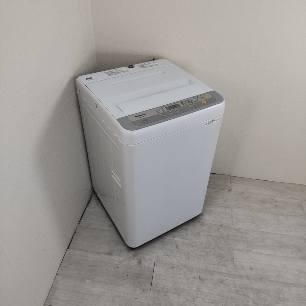 全自動洗濯機 パナソニック NA-F50B12 2019年製 5kg【3ヶ月保証☆送料