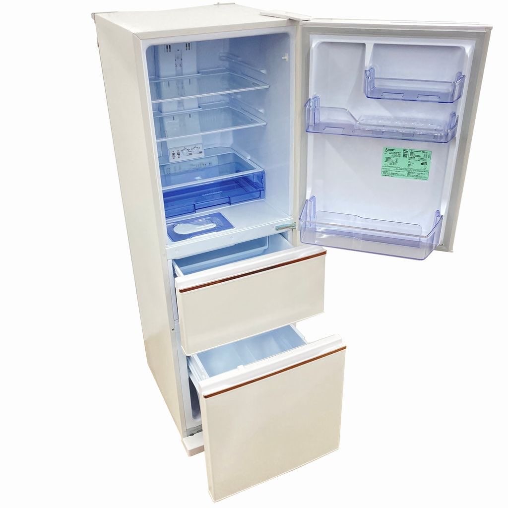 愛品館江戸川店】保証充実 三菱 2022年製 272L 3ドア冷凍冷蔵庫 MR-CX27G-H