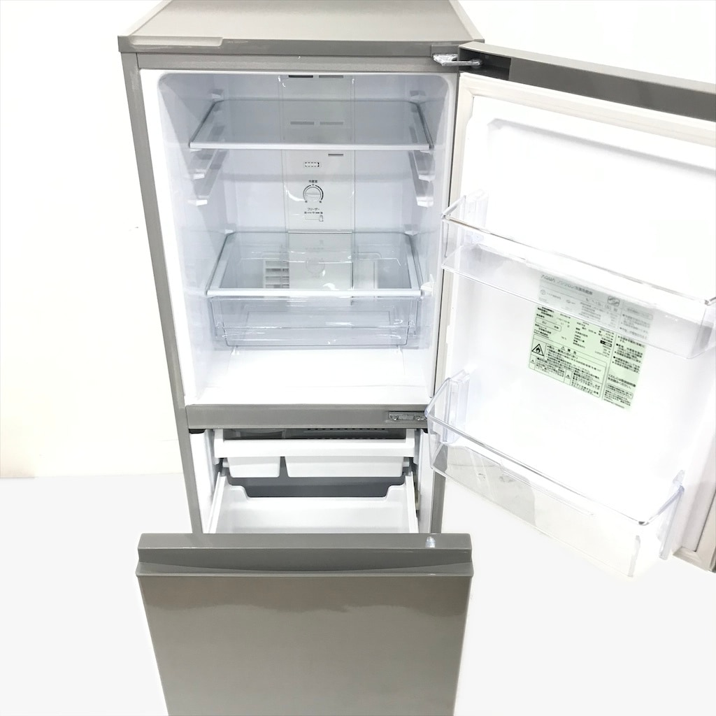 ○販売終了○AQUA 2ドア冷蔵庫 2019年製 126L 中古品