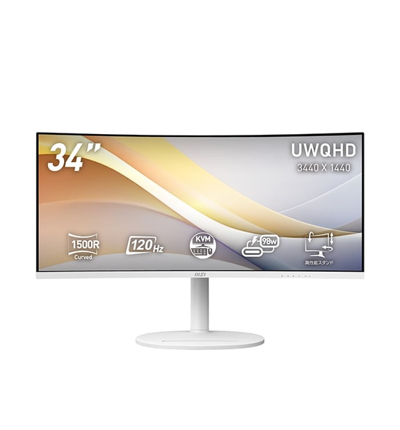 Modern MD342CQPW | デスクトップPC＆モニター(周辺機器) | MSI ストア