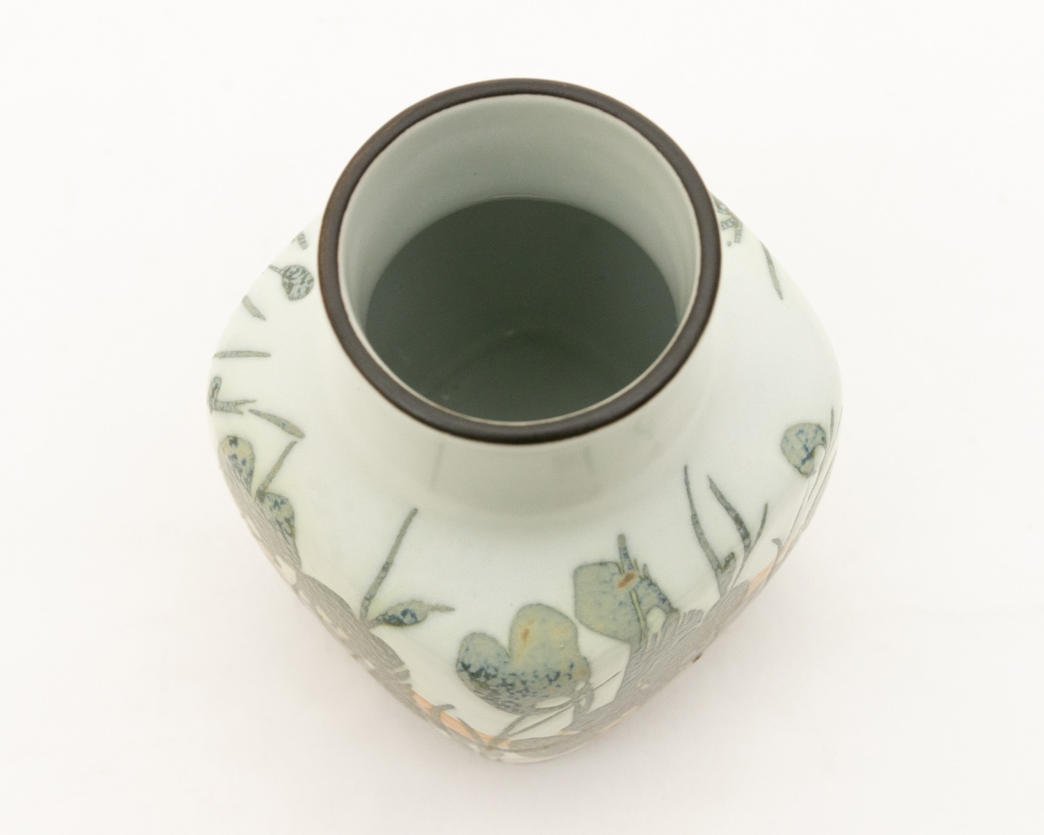 an16 ロイヤルコペンハーゲン ヴィンテージ 蓋つき花瓶 壺 an16