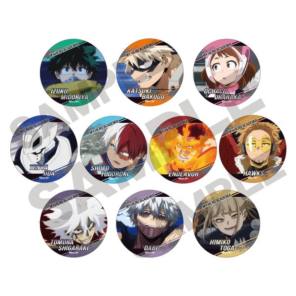 ムネモページ】ヒロアカ 切島 缶バッジ 全員応募サービス 全サ