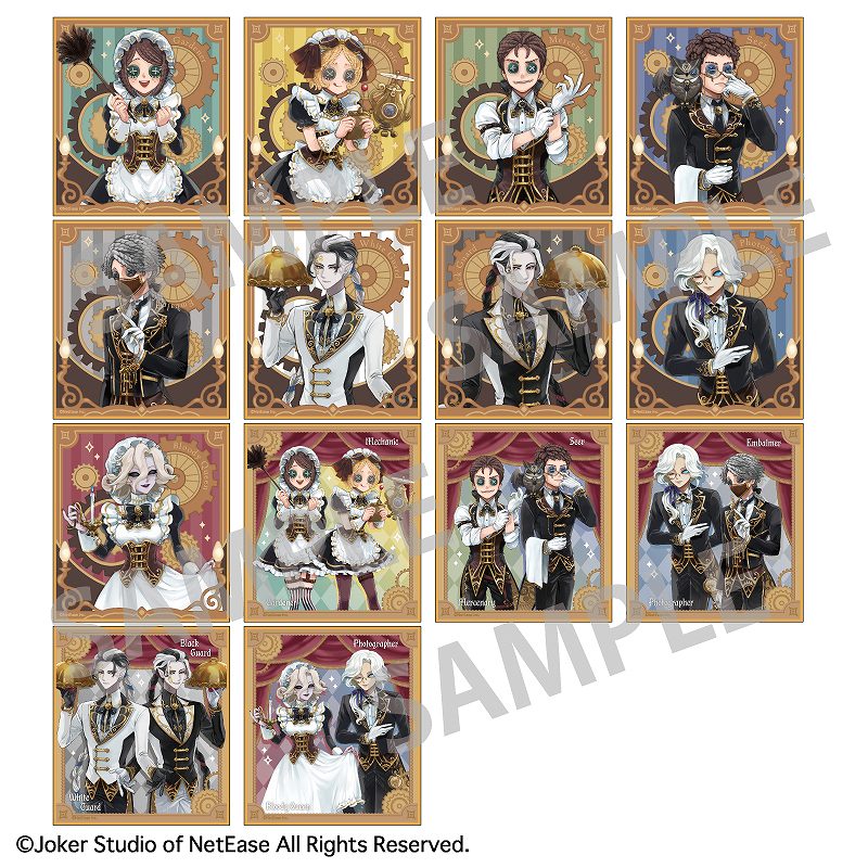 IdentityV 第五人格 プリンスホテル コラボ 缶バッジ 色紙 カードキー