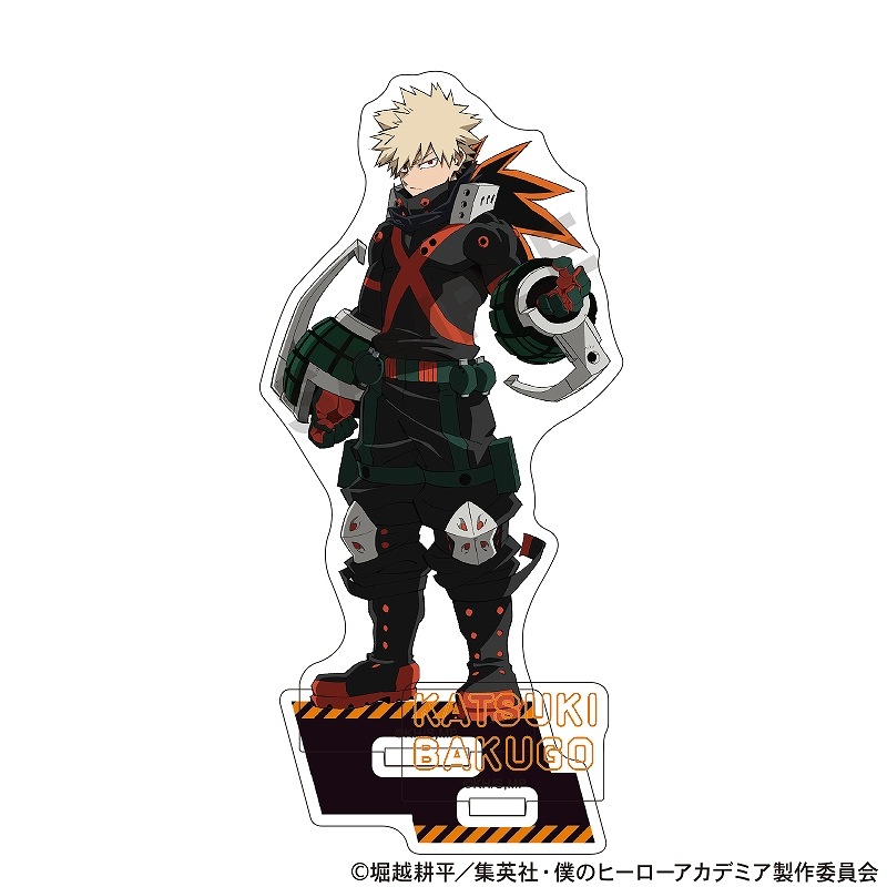 僕のヒーローアカデミア 爆豪勝己 うちわ アクリルスタンド 缶バッジ