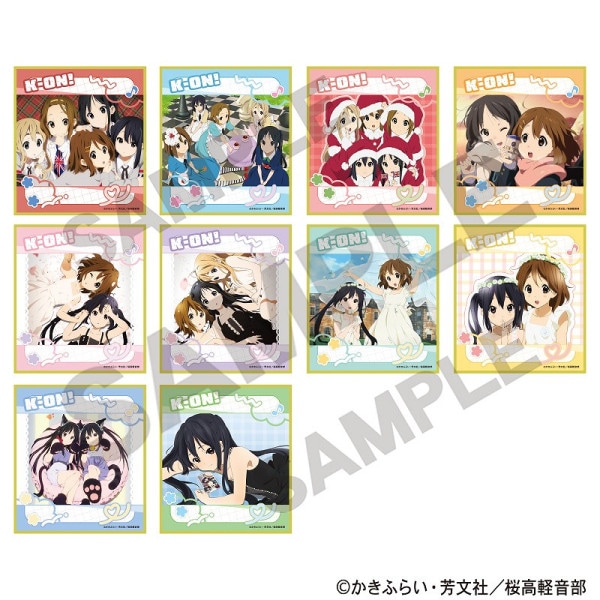 けいおん トレーディング 京アニコレクション かっとぶくろ 10種セット