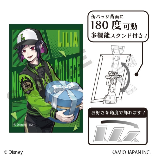 ツイステ リリア roman 缶バッジ ツイステ リリア roman 缶バッジ