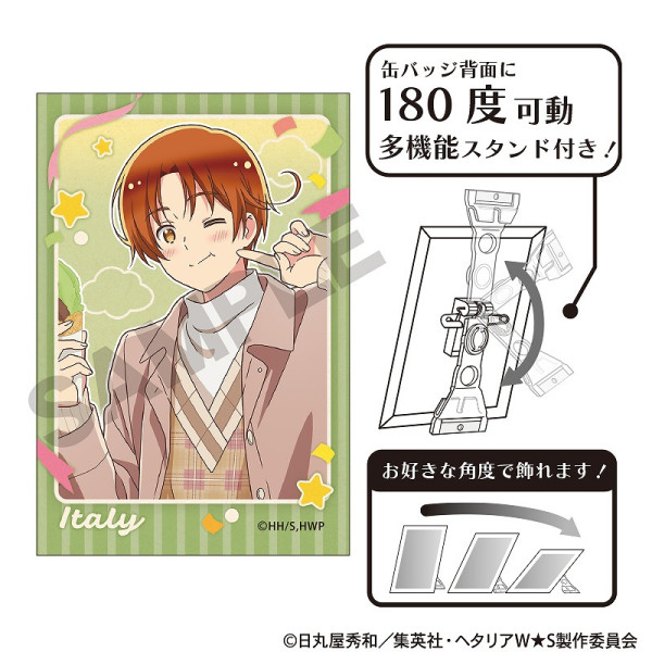 ヘタリア】アメリカ たて長缶バッジ コミケ 94 イベント限定 ヘタリア