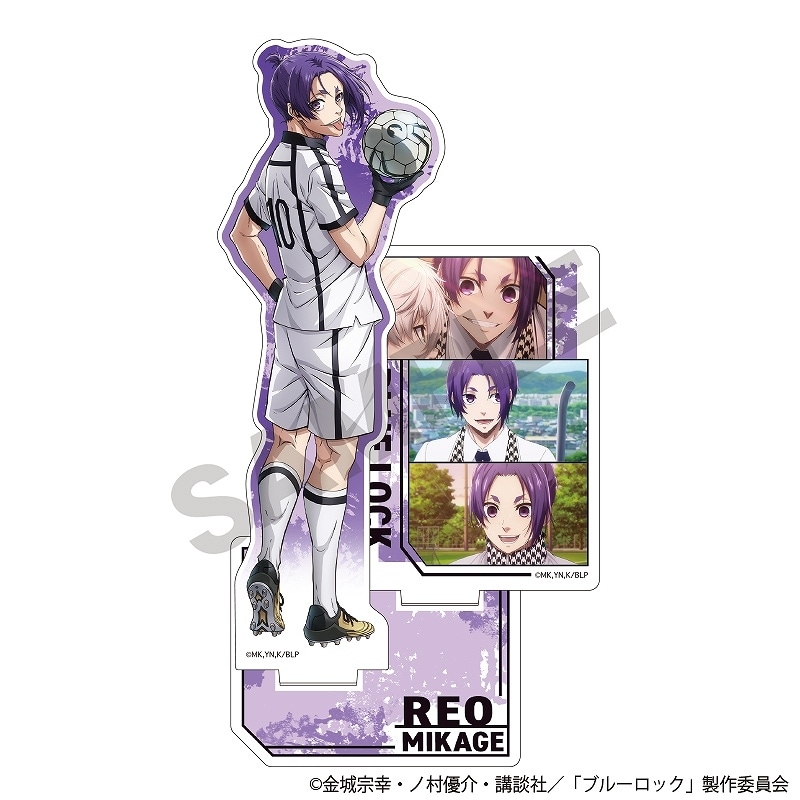 ブルーロック UGCコラボアパレル「御影 玲王」BIGアクリルスタンド W