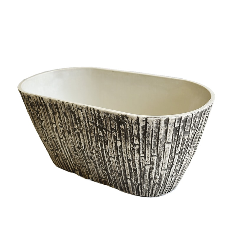 ER5-75B】 【長方形38型】 【底穴有】 38㎝寄せ植え鉢 | 一般のお客様