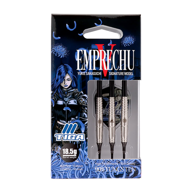 TIGA EMPRECHU5 坂口優希恵選手モデル エンプレチュ5 ダーツ > ソフトダーツ > ブランド【タ行】 > ティガ > TIGA(ティガ