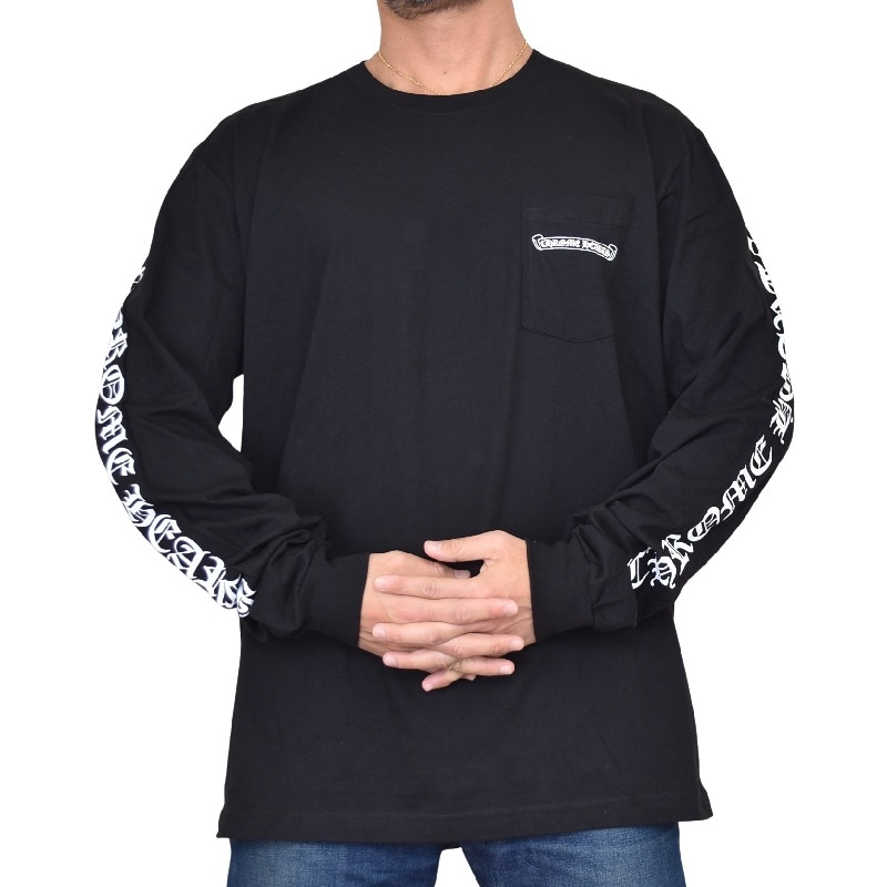 CHROME HEARTS ロングTシャツ黒sizeL