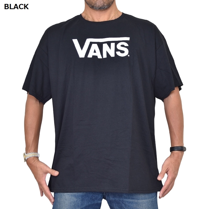大きいサイズ メンズ VANS バンズ 半袖 ベーシック ロゴ Tシャツ XL