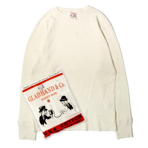 STANDARD POCKET T-SHIRTS_20（WH）／GLAD HAND （Tシャツ
