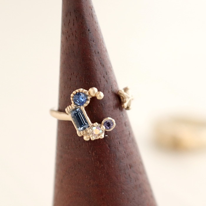 パルナートポック クレセント リング 指輪 月 星 アクセサリー Palnart Poc